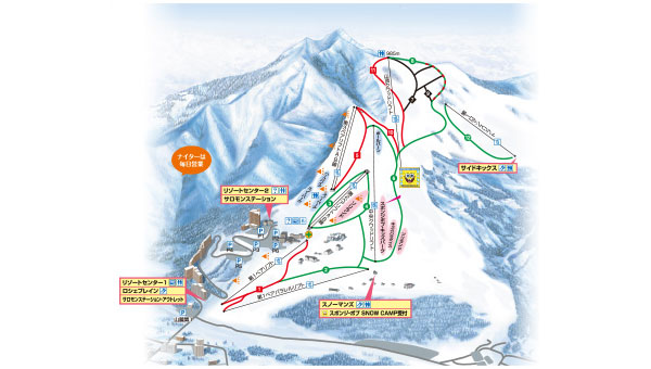 スノーボード初心者におすすめしたいゲレンデランキング：岩原スキー場