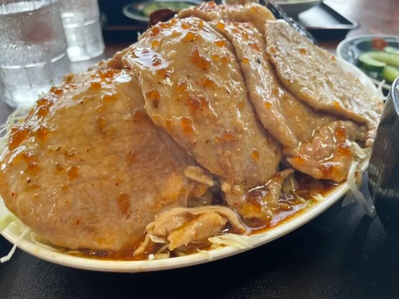 有吉の世界同時中継：茨城県土浦市の500円山盛り定食「味の食卓」