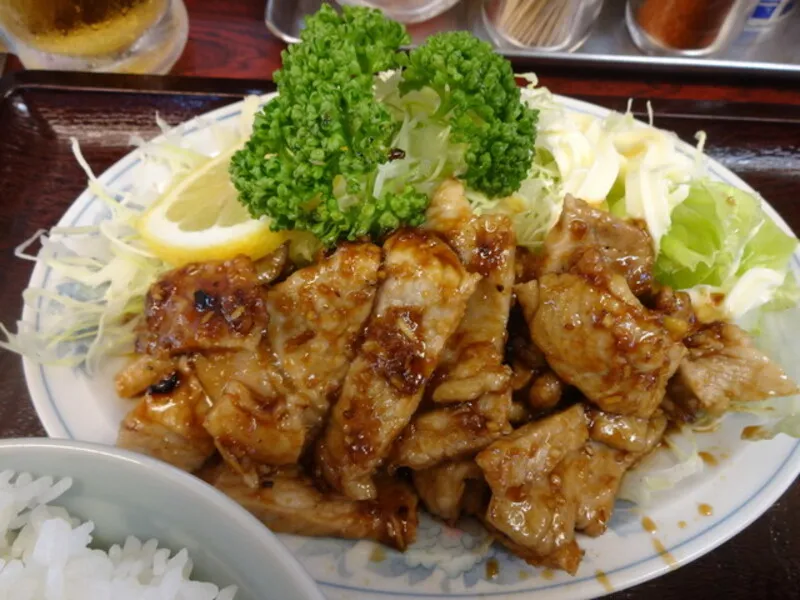 有吉の世界同時中継：茨城県五霞町の秘伝ソース豚焼肉定食「ラーメンハウス西谷」
